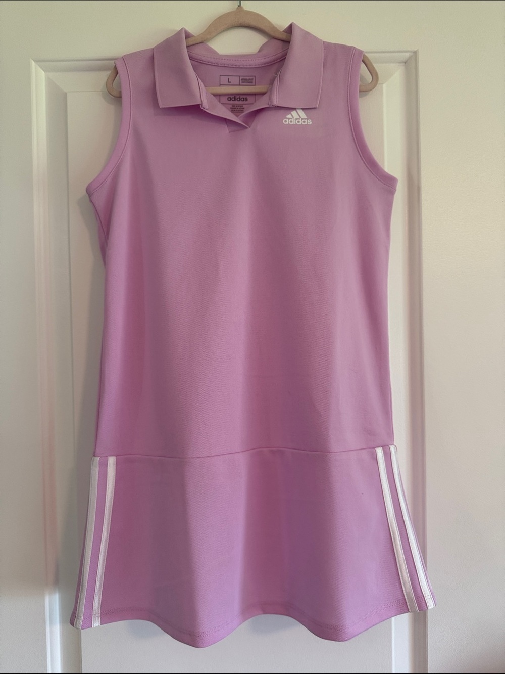 Adidas Girls Sleeveless Polo Dress